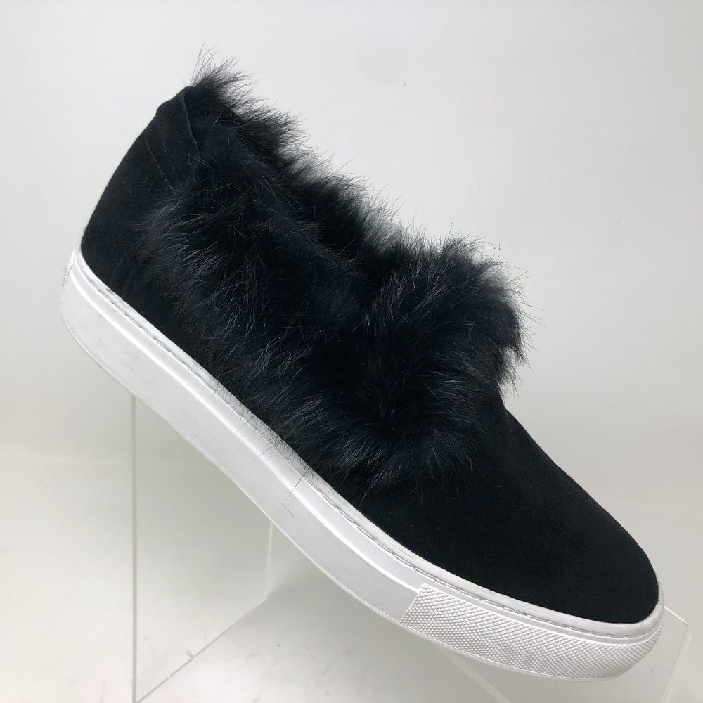 Rachel Zoe Burke Fur Sneaker Womens Size 8.5 M